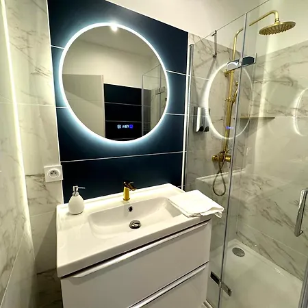 G1 Familial Lumineux Rdc Centre 公寓